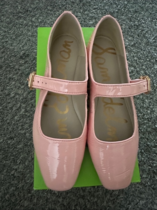 Sam Edelman Shoes - Sam Edelman Pink Patent Michaela Flats